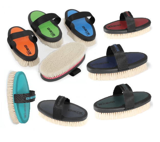 Ezi Groom Brosse Douce en Poils Chevre - SHOPHORSE